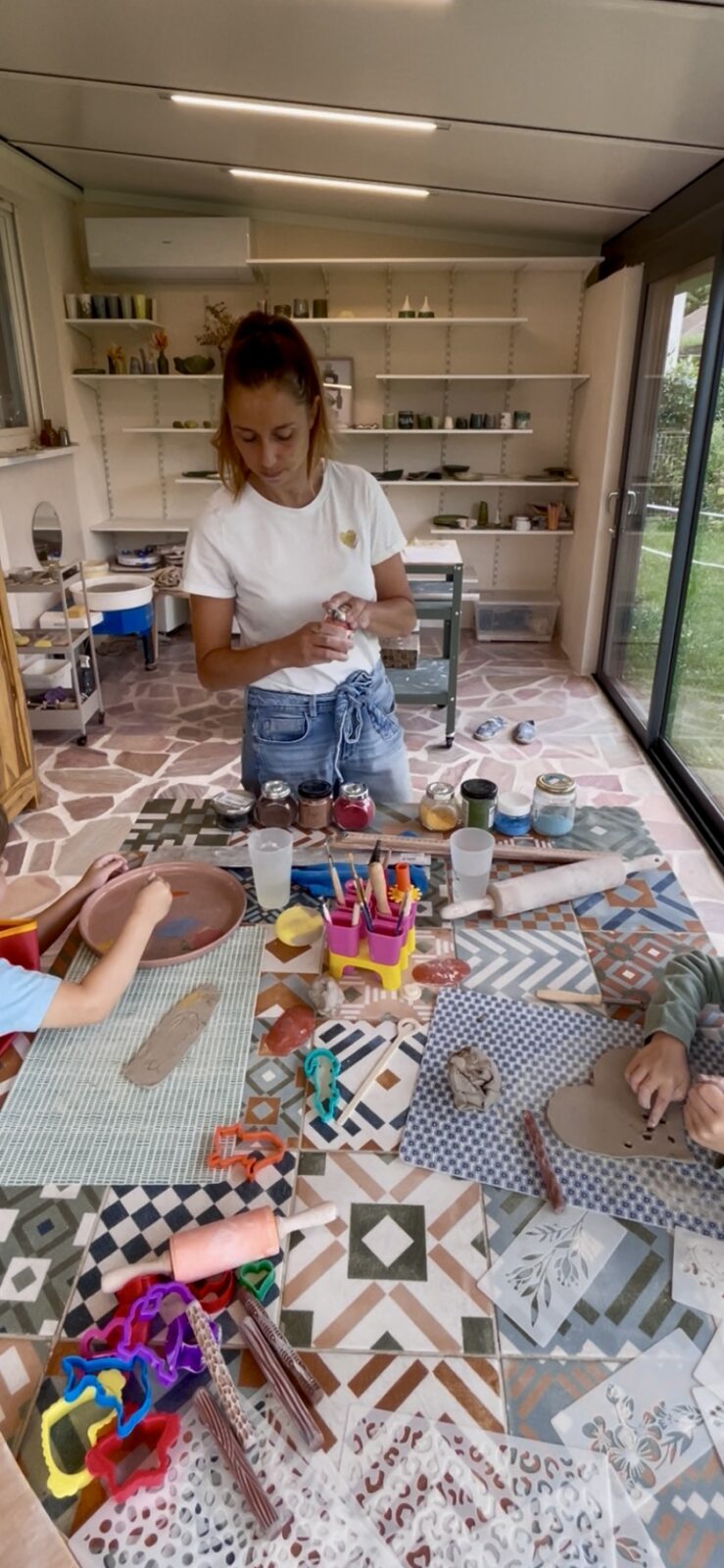 atelier poterie parent enfant